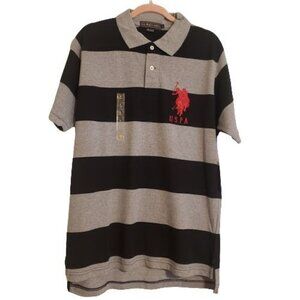 U.S Polo Assn. Striped short sleeve polo NWT